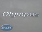 Olympus II Silver Name Decal