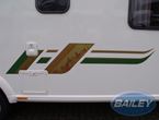 Retreat N/S Rear Gold & Green Large Main Decal
