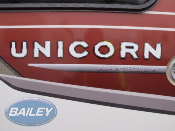 Unicorn II Name Decal White/Chrome (N/S & O/S)
