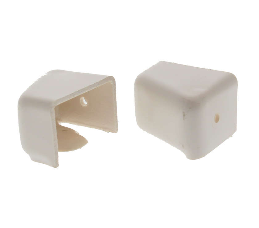Plastic Rail Table End Caps (Pair)