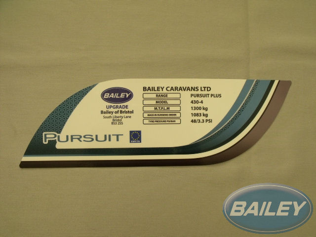 Read more about Pursuit Plus 430/4 Max Upgrade Weight Plate 48psi - Suitable for tyre size 195/70/R14C product image