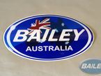 Bailey AUSTRALIA Oval Badge (High Tack Adhesive)