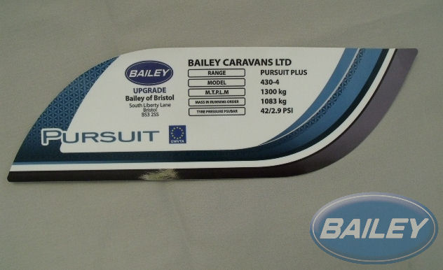 Read more about Pursuit Plus 430/4 Max Upgrade Weight Plate 42psi product image