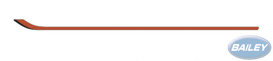 Uni III Bar Car Cor Sev Val OS Orange Stripe Decal