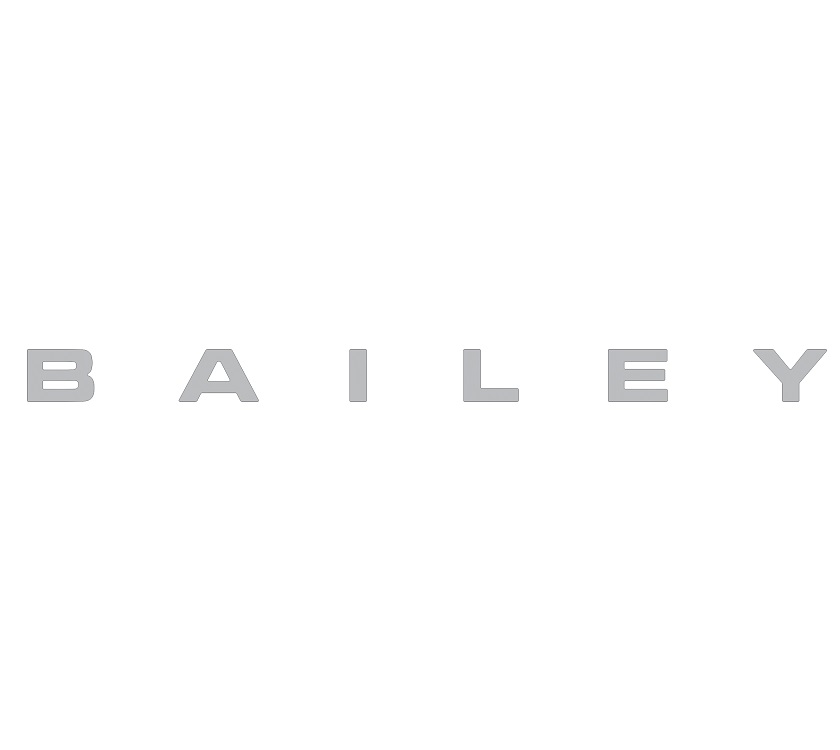 Chrome BAILEY Decal (Prespaced)