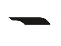 Approach Autograph II O/S Front Upper Black Decal 
