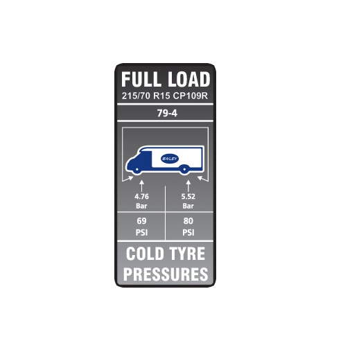 Read more about Approach Autograph II 79-4 Tyre Pressure Label  product image