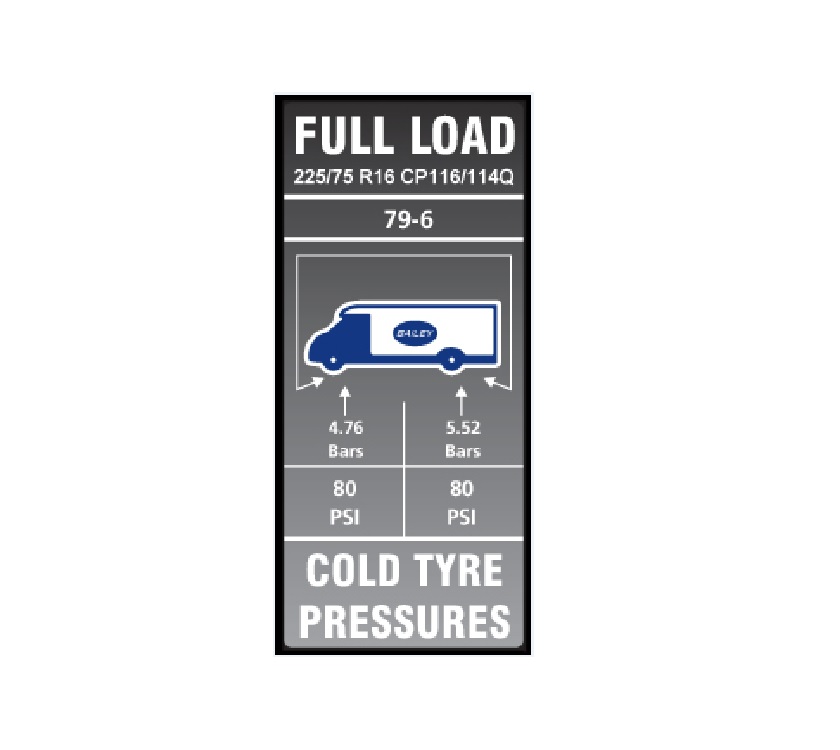 Read more about Approach Autograph II 79-6 Tyre Pressure Label  product image
