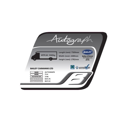 Read more about Approach Autograph II 75-4 Information Label  product image