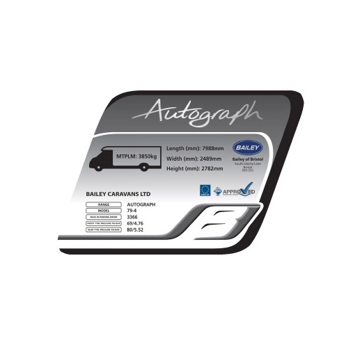 Read more about Approach Autograph II 79-4 Information Label  product image