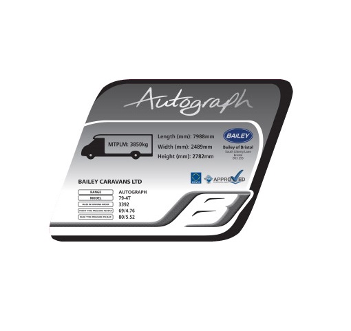 Read more about Approach Autograph II 79-4 Twin Information Label  product image