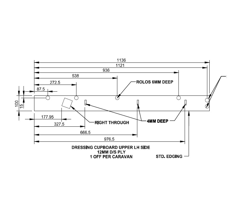 Read more about Peg IV Brindisi Dressing Table Upper Cupboard L/H product image
