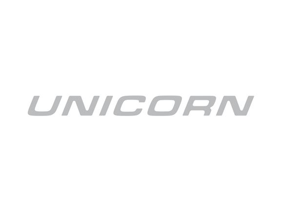 Unicorn IV Chrome Side Unicorn Name Decal product image