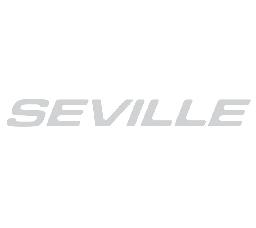 Unicorn IV Seville Light Grey Name Decal