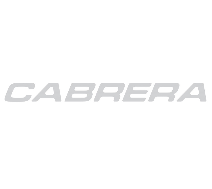 Unicorn IV Cabrera Light Grey Name Decal