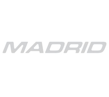 Unicorn IV Madrid Chrome Name Decal