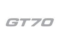 Pegasus GT70 Side & Rear GT70 Chrome Resin Decal