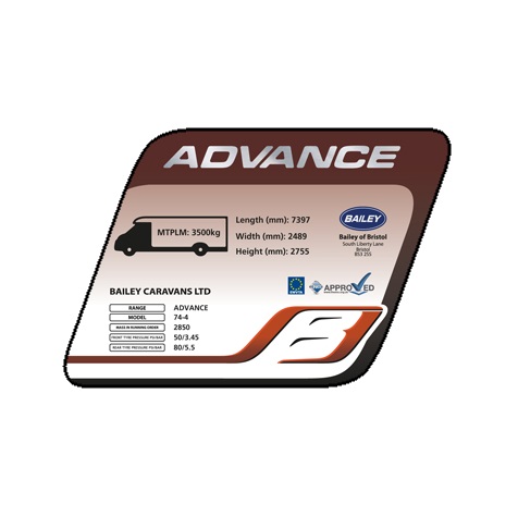 Read more about AE2 74-4 Information Label 120mm x 80mm product image