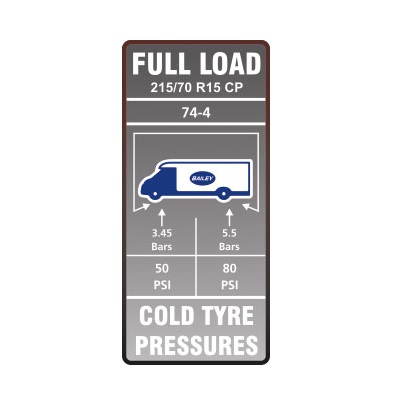 Read more about AE2 74-4 Tyre Pressure Label product image