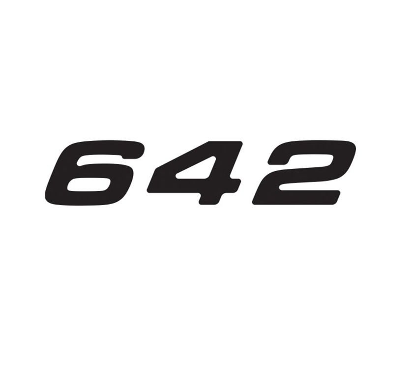 PX1 Phoenix 642 Number Decal