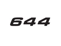 PX1 Phoenix 644 Number Decal