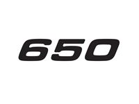 PX1 Phoenix 650 Number Decal