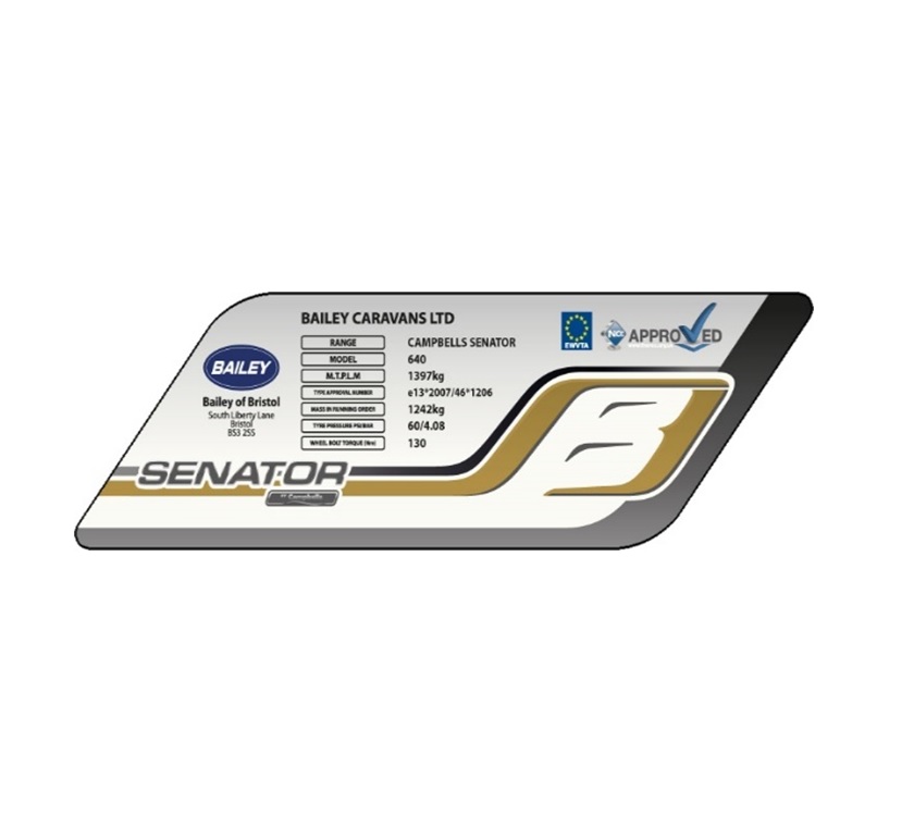 PX1 Senator 640 Weight Plate (2018-2019)