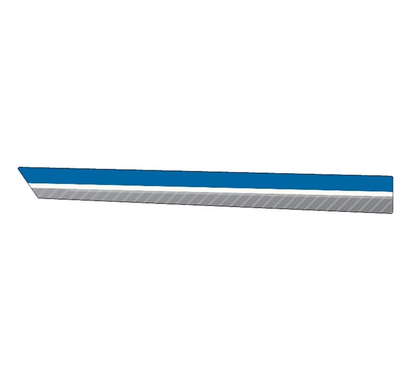 PX1 Platinum O/S Main Side Stripe Decal