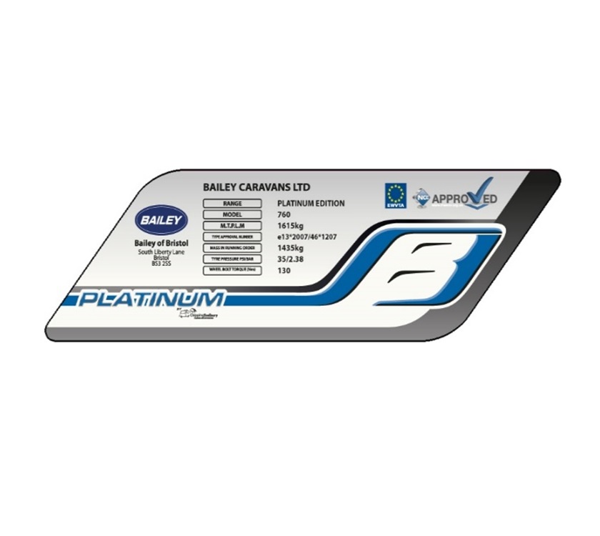 PX1 Platinum 760 Weight Plate (2018-2019)