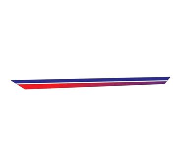 PX1 Pageant N/S Main Side Stripe Decal A 