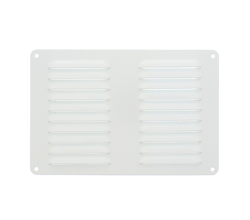 BAU Aluminium Louvre Vent 225x150mm - White