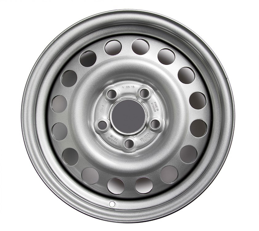 15" Steel Spare Wheel Rim 6J Silver