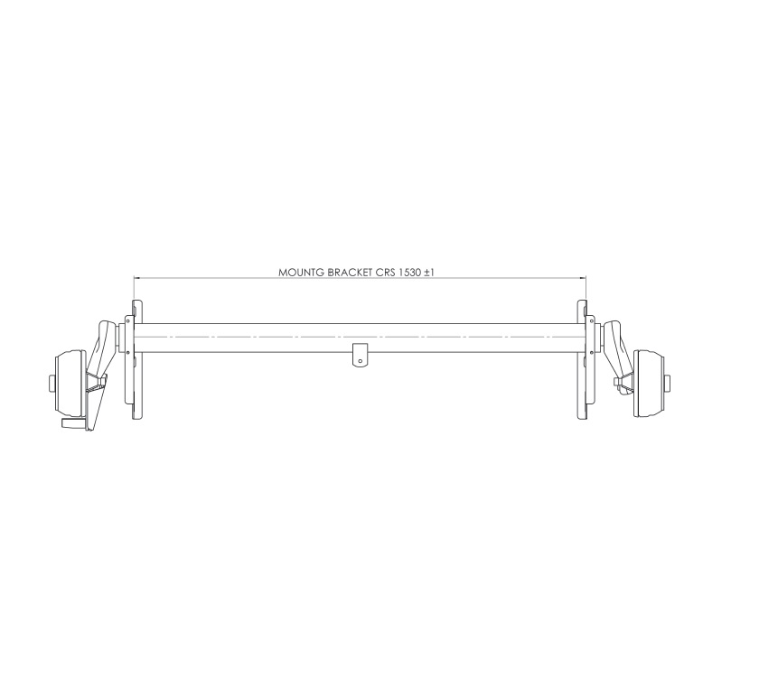 ALKO Complete Axle PRIMA Leisure