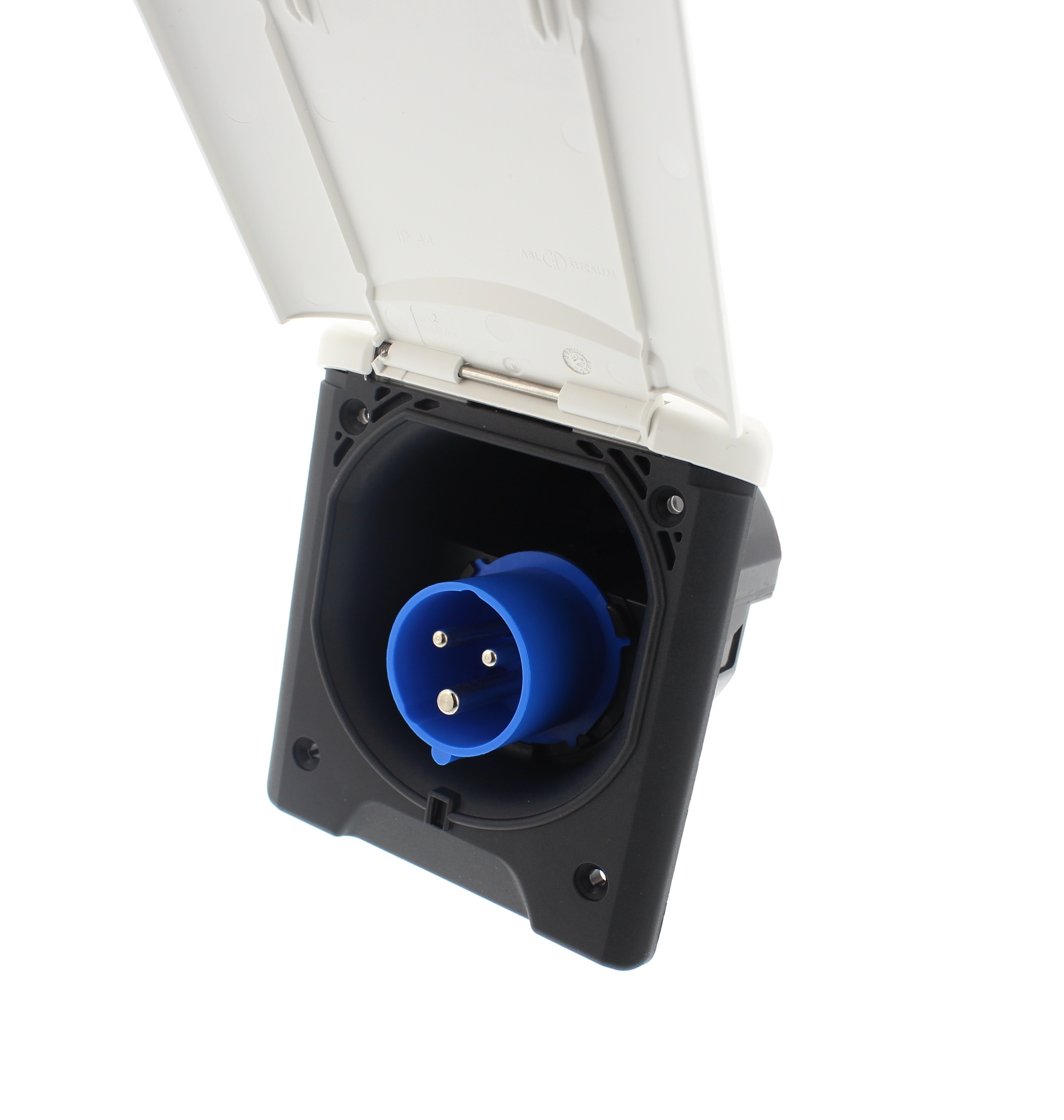 FAWO 230v Electrical Inlet Socket White