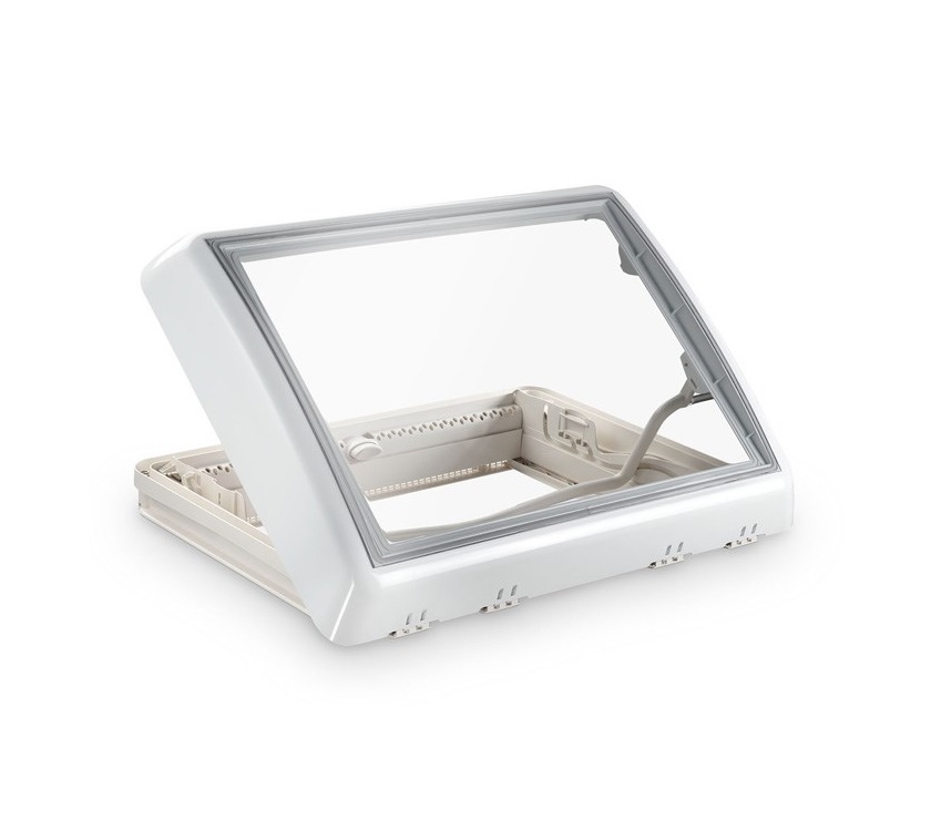 Midi Heki 31 mm w/ Blind 700 x 500 mm (White edged, supersedes clear dome)