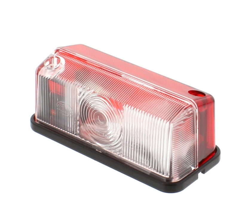 Red & Clear Side Marker Light