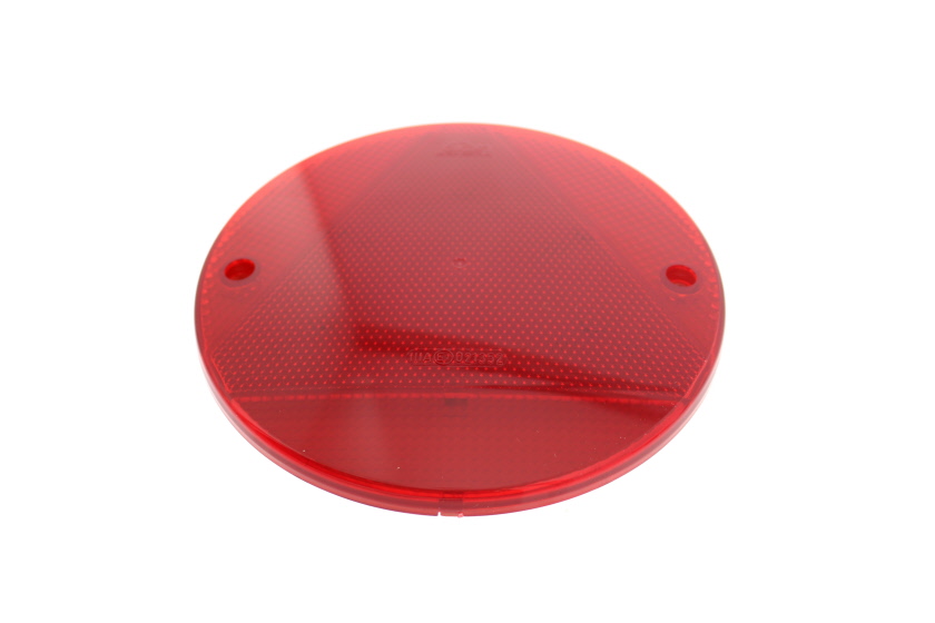 Circular Red Reflex Reflector (Triangular)