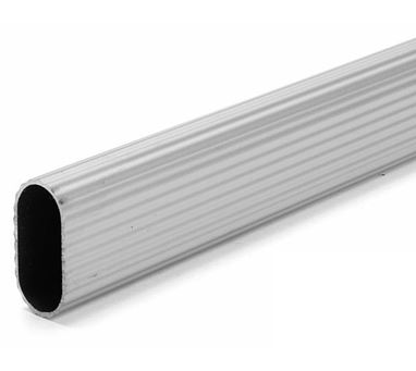 Aluminium Wardrobe Rail / Tube 30mm x 15mm x 2.5m
