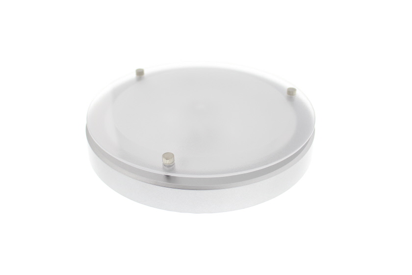 Silver Flat Ceiling Light