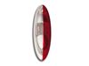Read more about Oval Side Marker Light Clear/Red - Grey Backed 126x41mm (37mm depth) product image