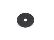 Black soft rubber washers