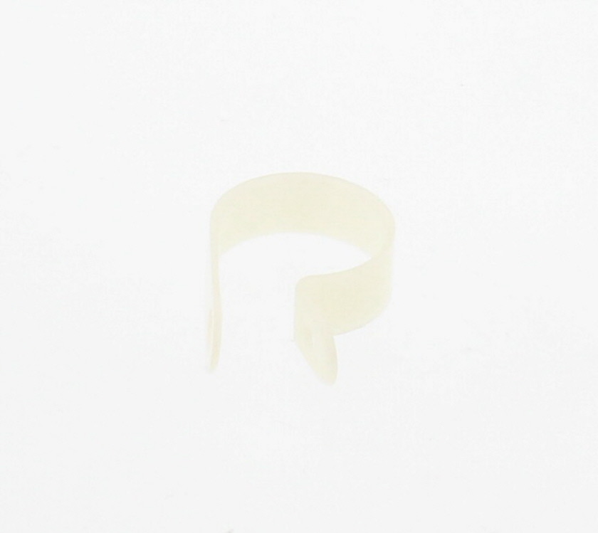 "P" Clip 25.4mm Diamater Clear or Black (1")