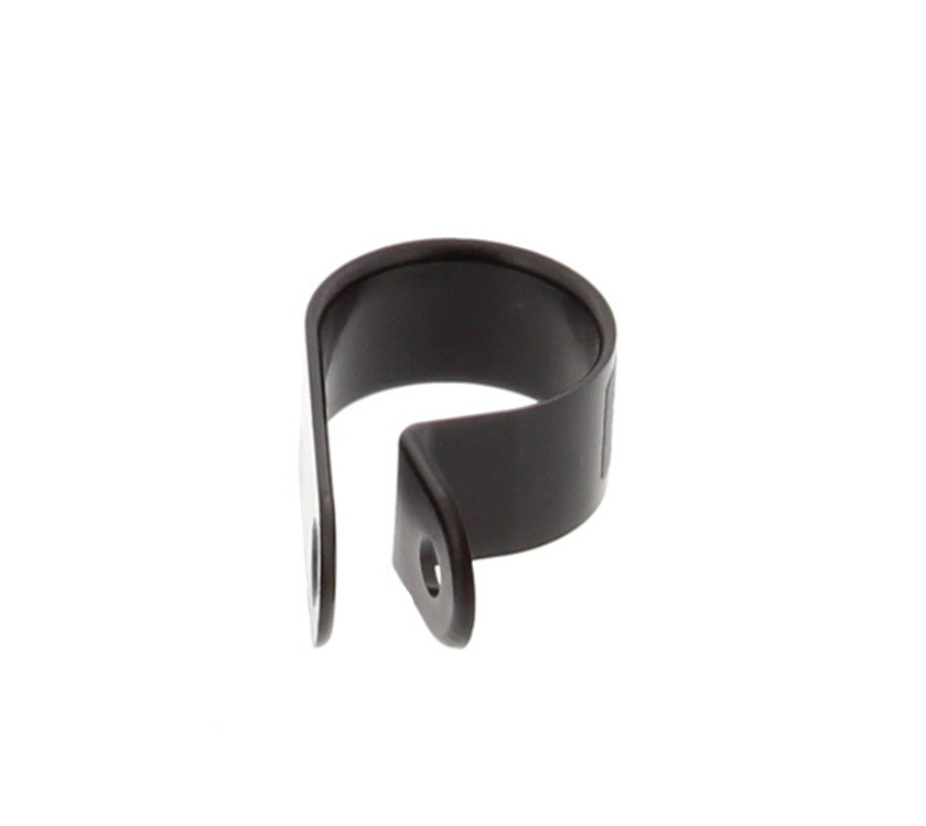 "P" Clip 19.05mm Dia Black OR Clear (3/4")