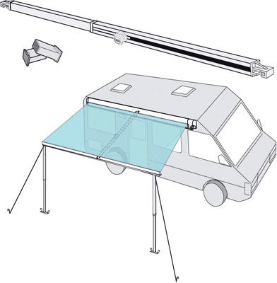 Fiamma Awning Rafter