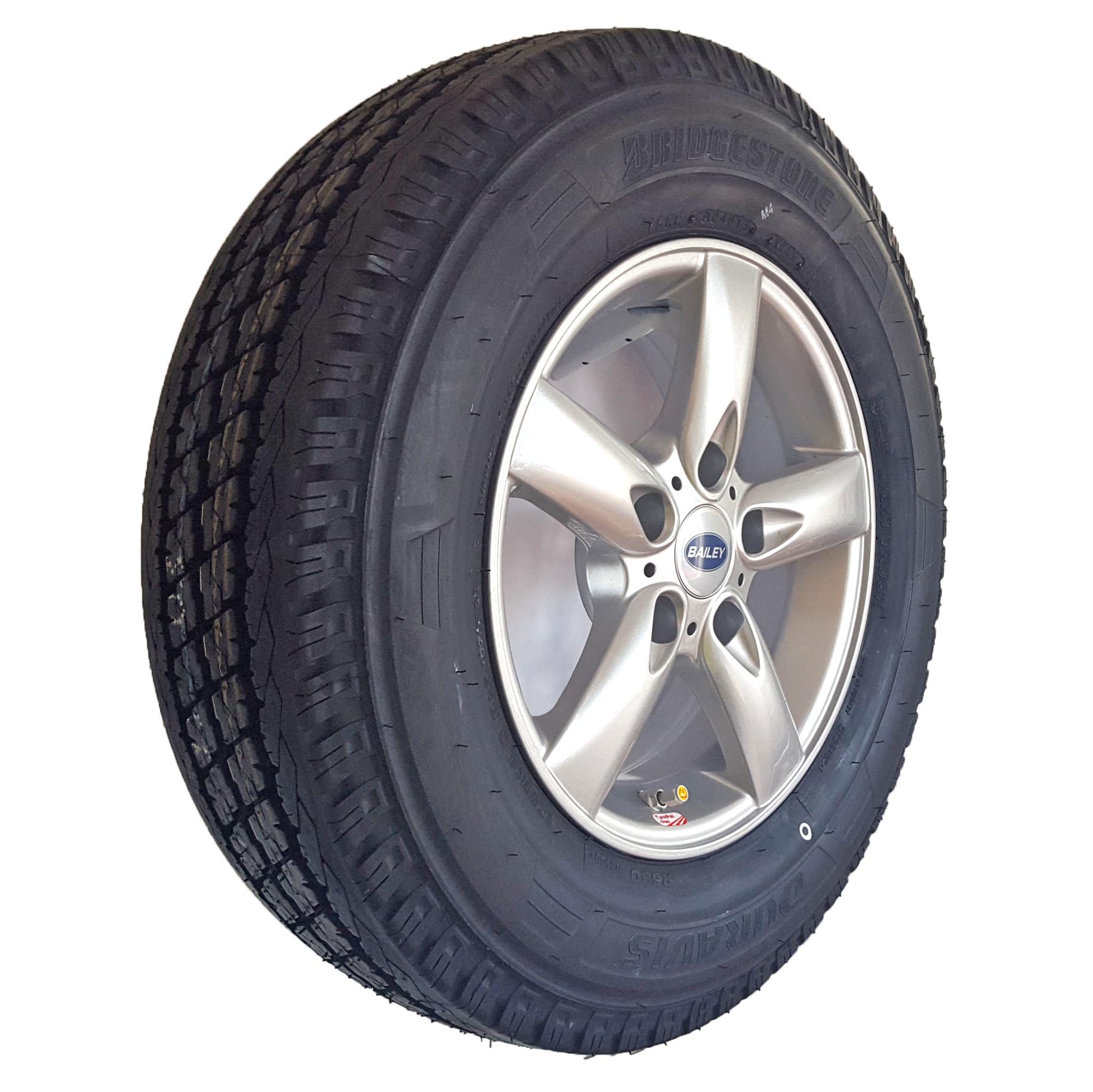 Read more about UN4 185/65 R14 93N TPMS Alloy Wheel & Tyre product image