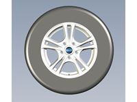 14" Alloy & Tyre 185/65R14 93N TPMS (Diamond Cut)