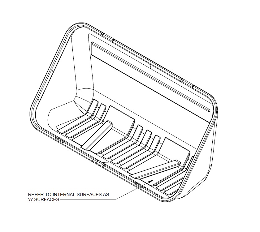 Exterior Storage Box Base Moulding