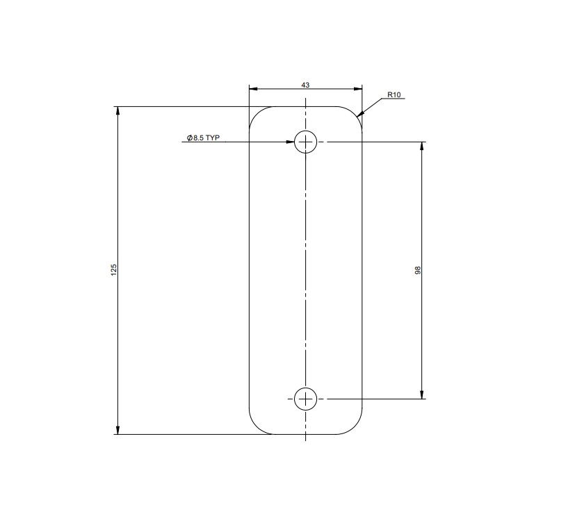 EXTERIOR STORAGE BOX BASE MOUNT BIKE BRACKET
