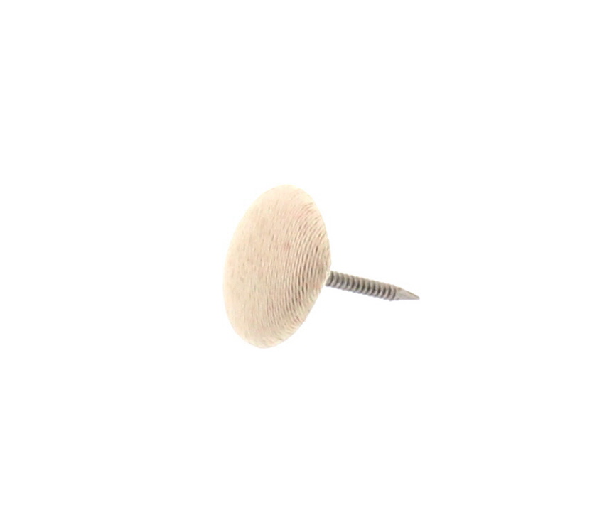 Unicorn II Button Nail 17mm in Rossini Fabric