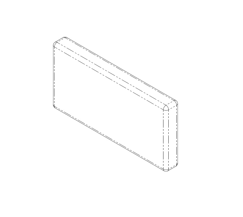 AH2 SL Base Cushion 1290x640x150mm Grosvenor